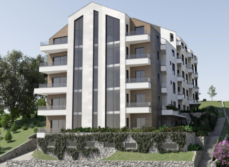 Apartment in a new gated complex in Budva
