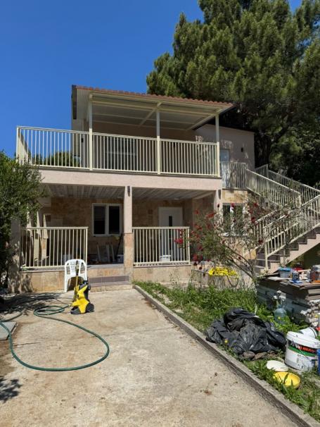 Spacious villa with a guest house and sea views in Bar, Green Belt region, Montenegro