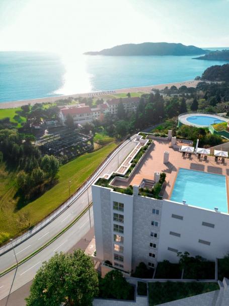 Apartment in Becici from the developer, 200 meters from the best beach of the Budva Riviera
