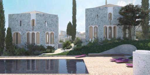 Investment project – an ethno-complex of villas in the Mediterranean style, Djurasevichi (Tivat)