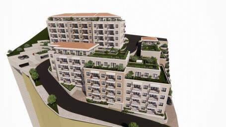 Spacious 2+1 apartment, large area of 108.46 m², new building Budva Riviera