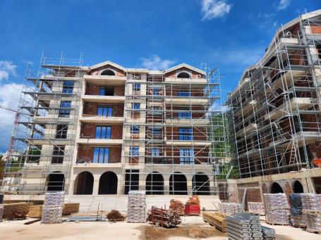 1+1 apartment in Tivat in a new residential complex, for sale directly from the developer
