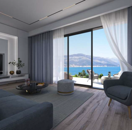 Tivat, Krasici – New complex of apartments by the sea on the Lustica peninsula