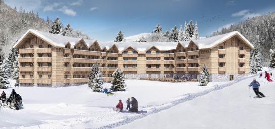 Ready-made one-bedroom apartment in a new residential complex in Kolasin. 