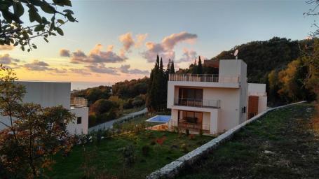 Villa in Dobra Voda on a large plot