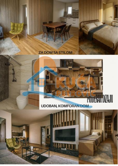 Na prodaju dvoiposoban stan u kući na Panteleju, 60m2
