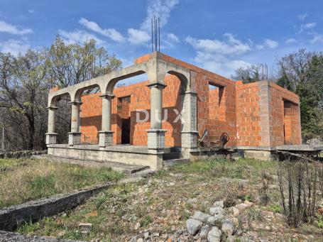 OTOK KRK, ŠILO (okolica) - prodaja samostojeće kuće u izgradnji, snižena cijena
