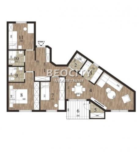 Novi Sad, Novo Naselje, , 3.5, 81m2, 181700EUR