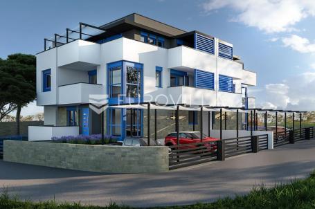 Pag, Proboj Košljun, građevinsko zemljište s građevinskom dozvolom 200 m od mora