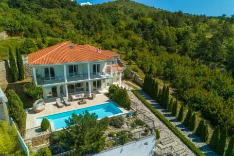 Crikvenica, luksuzna vila s bazenom i pogledom na more! ID 657