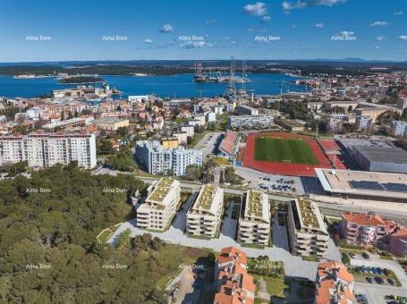 Stan Prodaja stanova u novom stambenom projektu na eksluzivnoj lokaciji, 300 m od mora, Pula, Stoja.