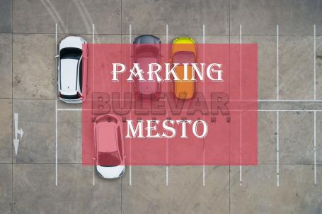 Izdaje se parking mesto u centru Niša, u Dušanovoj, 12m2