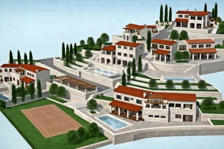 ISTRA, GROŽNJAN - Građevinsko zemljište na osami s panoramskim pogledom