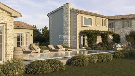 ISTRIA, SVETI LOVREC, LAND WITH PERMIT, FOR SALE