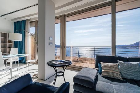 Prodaja luksuznog dvosobnog stana 170 m² sa panoramskim pogledom na more-Budva , Dukley Gardens