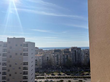 A studio apartment in a new building in Bar, behind the market, is for sale. 