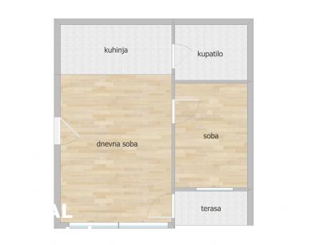 NOVI SAD - TELEP - 38.00 m2