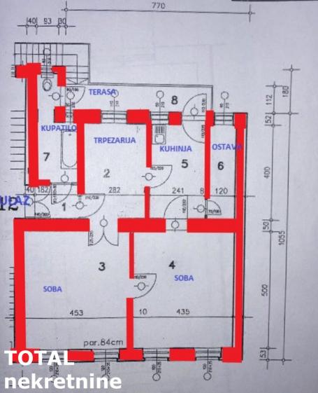 NOVI SAD - CENTAR - 84.00 m2