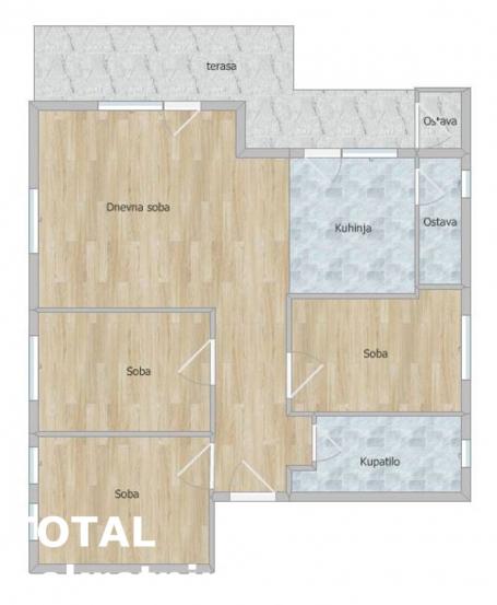 VETERNIK - CENTAR - 78.00 m2