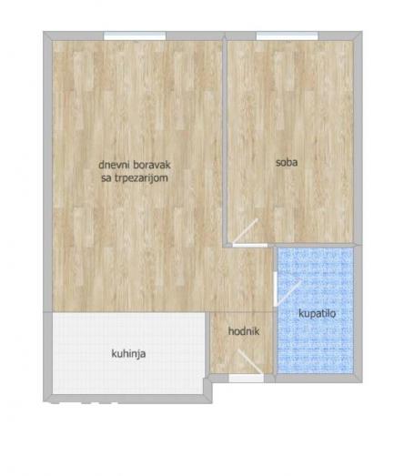 NOVI SAD - TELEP - 39.00 m2