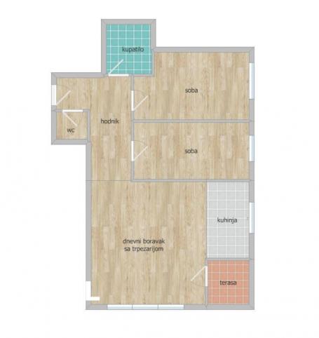 NOVI SAD - TELEP - 62.00 m2