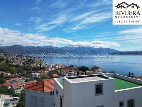 Luksuzan stan sa panoramskim pogledom na more Djenovic Herceg Novi