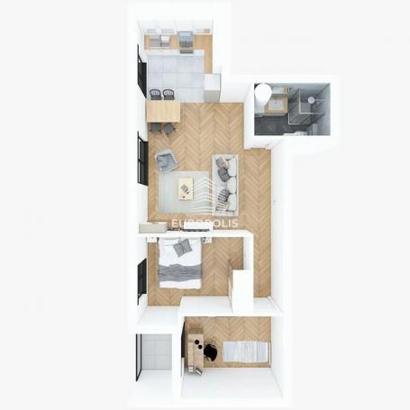 Novogradnja, 2.5, 60m2, Voždovac ID#9284