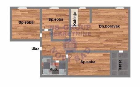 Četvorosoban stan u izgradnji na Adicama
