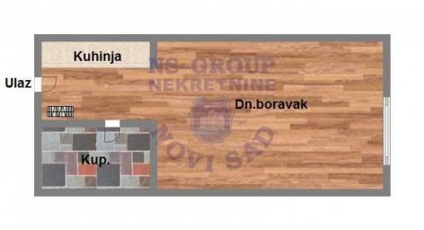 Garsonjera u izgradnji 29m2
