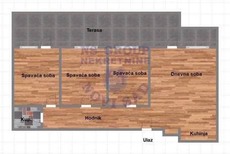 Cetvorosoban stan na Adicama, 94m2