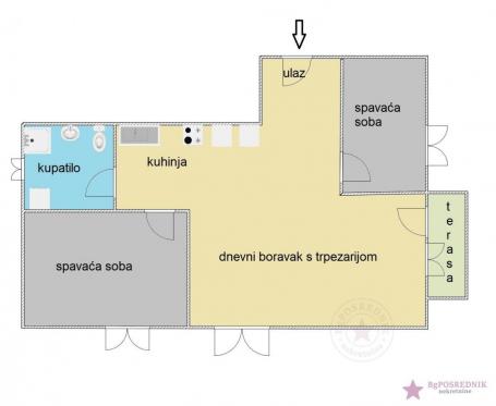 Grocka, Kaluđerica, Vladimira Rolovića, 45m2