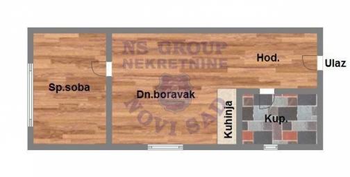 Dvosoban stan u izgradnji na Telepu
