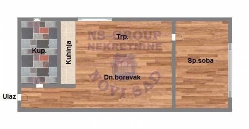 32m2 Jednoiposoban stan na Adicama