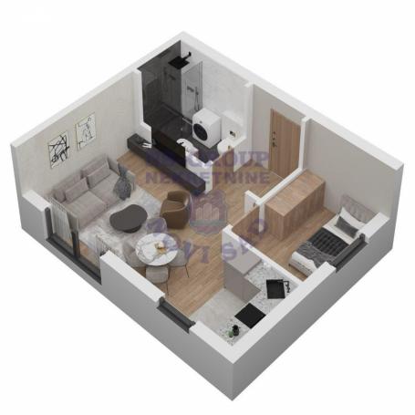 Jednoiposoban stan na Sajlovu,32m2