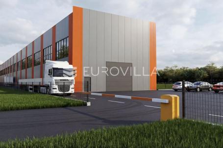 Velika Gorica, Rakitovec, zemljište s projektom i dozvolom za industrijsku halu, 4950 m²