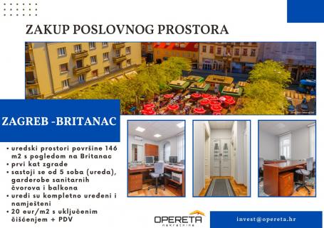 Najam, Ured, Britanac, Britanac, 146m2