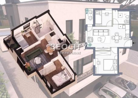 Novi Sad, Veternik, , 3.0, 48m2, 109210EUR