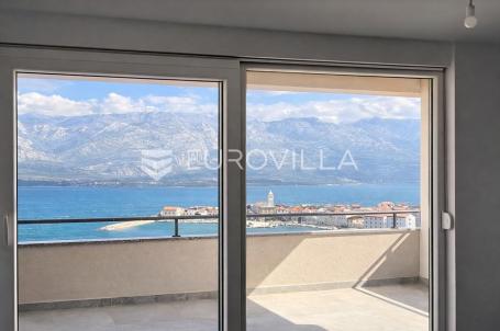 Zadar, Vinjerac, dvosoban stan s predivnim pogledom na more, 94,47 m²