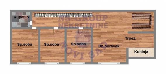 Stan u izgradnji, 90m2