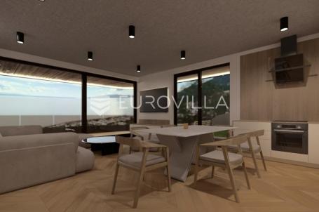 Opatija, Ičići, luksuzan stan u ekskluzivnoj novogradnji, panoramski pogled na more
