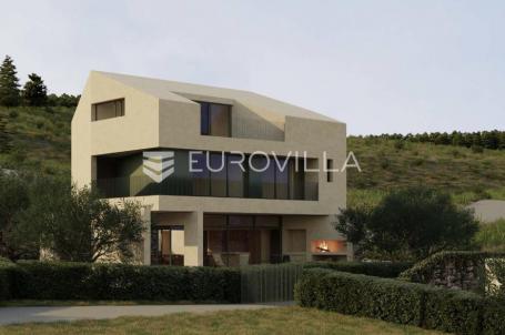 Brač, Sutivan, luksuzna vila s bazenom i prekrasnim pogledom na more