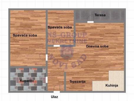 58m2 Dvoiposoban stan u izgradnji