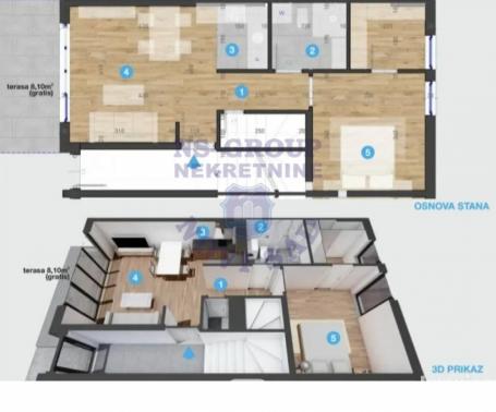 42m2 Izgradnja na Telepu