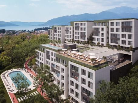 Modernes Studio-Apartment im Bau zum Verkauf in Tivat