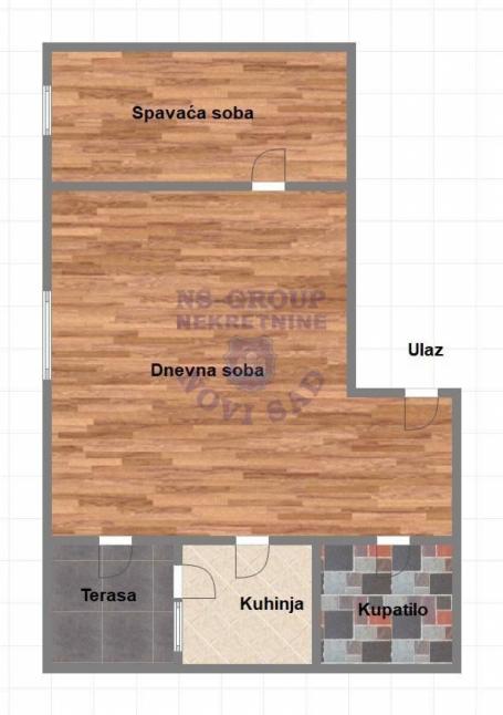 Jednoiposoban stan na Klisi, 32m2