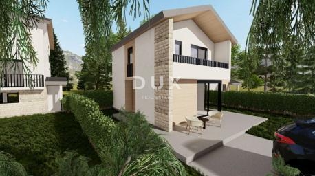 GORSKI KOTAR, VRBOVSKO, SEVERIN NA KUPI - Započeta gradnja kuće 102m2, prilika za investiciju