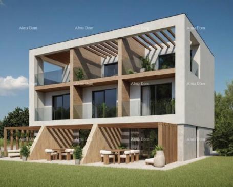Stan Medulin, Moderni troetažni apartman s pogledom na more, A3