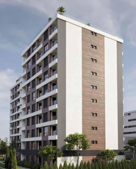 Prodaja jednosobnog stana 47m2 u novom kompleksu u izgradnji blizu mora – Ilino, Bar
