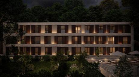Dvosoban stan 58m2 sa pogledom na more u novom kompleksu – Đuraševići, Tivat