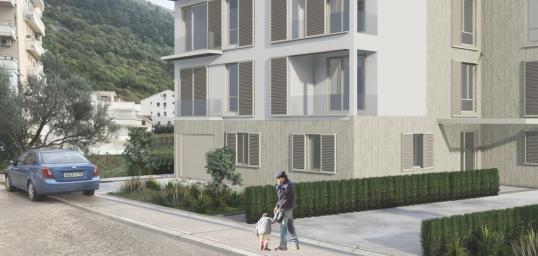 Studio apartman 28m2 u novogradnji – Budva, Potkošljun